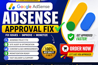 fix adsense approval issues and help you get website monetization