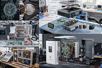 create electronic product designs for ev chargers smart device and solar systems