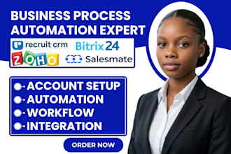 build recruitment crm bitrix24 automation zoho recruit salesmate zoho one funnel