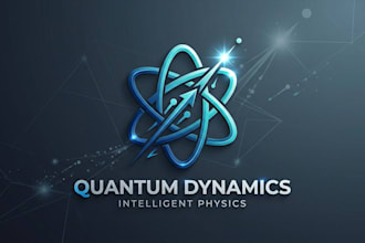design a modern and intelligent physics logo for your brand