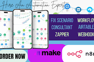 automate your small business workflows using make com or zapier