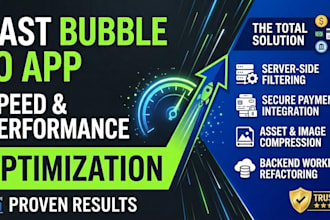 optimize your bubble website speed performance for mobile and web bubble website