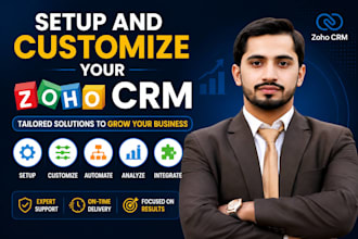 setup and customize your zoho CRM
