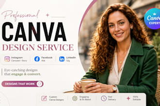 design canva instagram carousel post story facebook ads linkedin