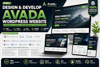 do avada wordpress website design, avada theme avada customization, avada expert