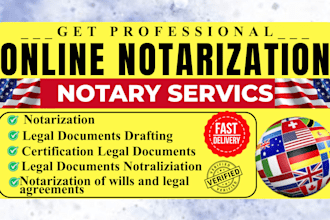 do online documents notarization, US notary public, sign, stamp, legal documents