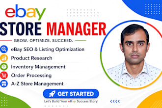be your ebay store manager, virtual assistant expert