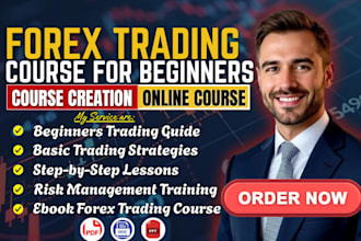 create beginner forex trading education course and elearning video tutorials