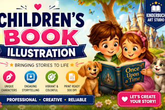 illustrate children book illustration storybook art watercolor illustration