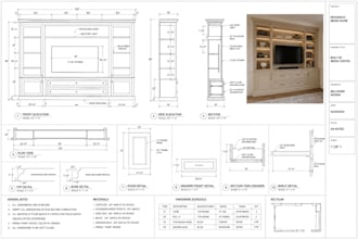 design fabrication, ready furniture and millwork plans