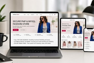 develop a custom PHP marketplace or ecommerce store