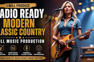 produce a nashville style country album with full instrumental arrangement