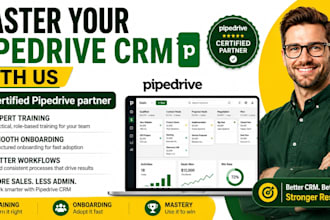 help you master pipedrive with expert training and onboarding
