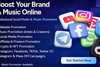 manually share link, share website link, affiliate link music to 1m fb and ig