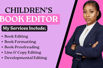 edit and proofread your childrens book or story
