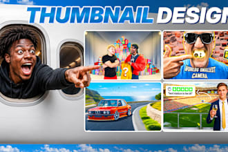 design a youtube thumbnail for irl and vlog channels