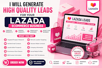 generate high quality leads for your lazada ecommerce business