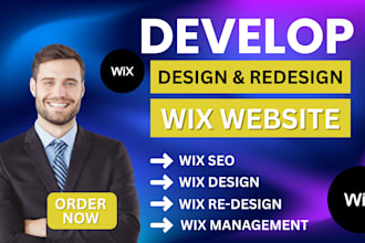 fix wix website design, wix seo, wix studio, update wix website studio, harmony