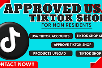 create USA tiktok shop setup USA tiktok shop USA tiktok for non USA resident