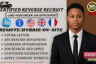 search and apply for jobs reverse recruit, job application job hunt