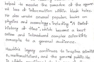 write anything with my beautiful handwriting