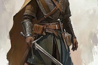 draw your d and d character and oc