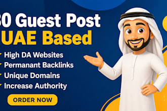publish uae guest posts on high da,dr arabic sites
