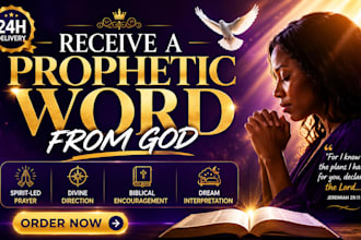 deliver a holy spirit inspired prophetic word and direction