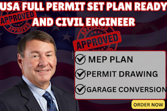 deliver stamped and permit ready architectural and structural drawings in ca