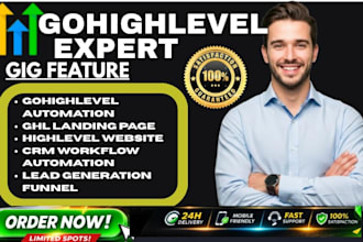 design gohighlevel landing page ghl automation highlevel website ghl integration