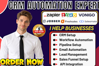 build automate real estate freshsales whatsapp API integration CRM pipeline cinc