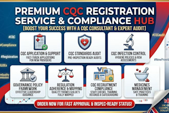 do cqc registration, cqc compliance policy and cqc consultant