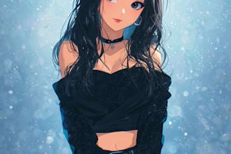 create amazing anime character for you