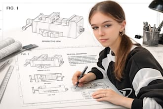 do uspto patent drawings mechanical drawings utility patent illustration