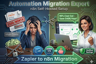 do zapier to n8n migration n8n self hosted setup
