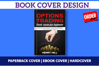 design book covers for amazon KDP ebook and paperback