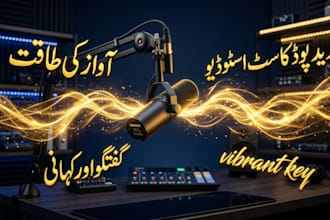 do professional urdu voiceover for your video