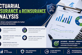 do actuarial insurance and reinsurance analysis