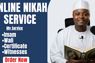 do online nikah imam wali witness
