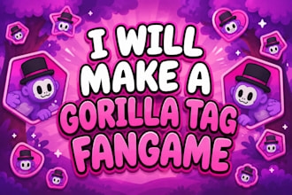 make a custom glb gltf undertale gorilla tag fangame player model