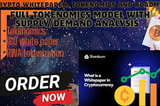 write a crypto whitepaper, tokenomics and roadmap for your web3 project