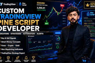 code custom tradingview pine script indicator or strategy