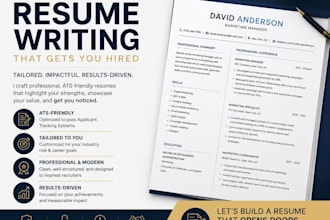 create a professional ats friendly resume to land your dream job