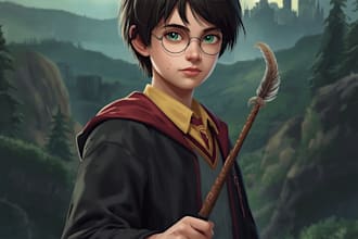 create ai comics and fantasy characters