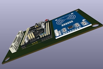make pcb board, generate gerber files and bom
