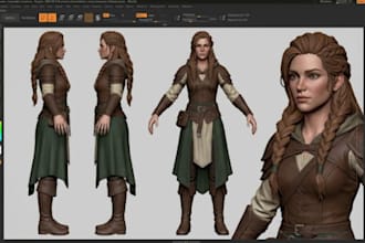 rig 3d creature, animal and character in maya unreal engine for animation game