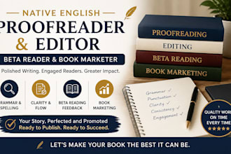 polish and elevate your manuscript with expert english proofreading