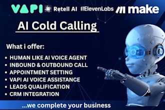 build vapi ai voice agent and retell ai calling agent for appointment booking