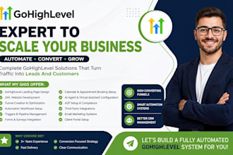 build high converting gohighlevel funnels, landing pages and ghl websites