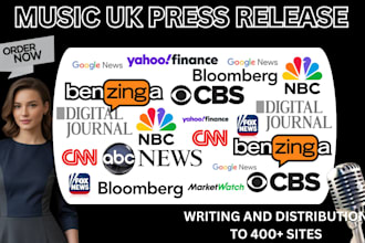submit music press release and distribute UK music PR professionally submit pr
